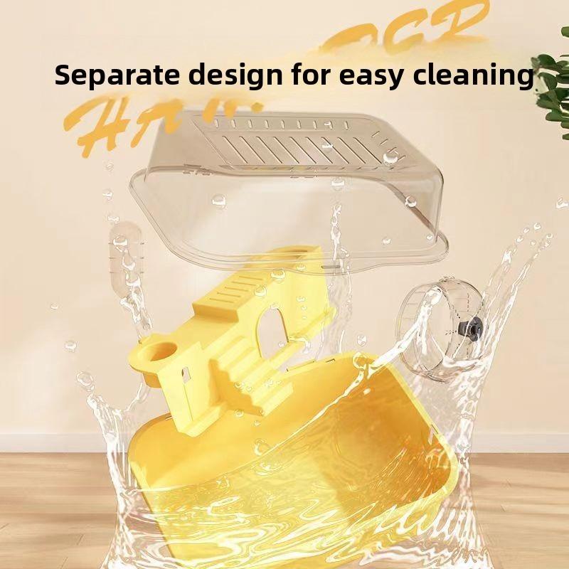 Hamster Cage, Super Large Luxury Villa, Golden Thread Bear Cage, Super Large Space, Hamster Cage, Pet Supplies