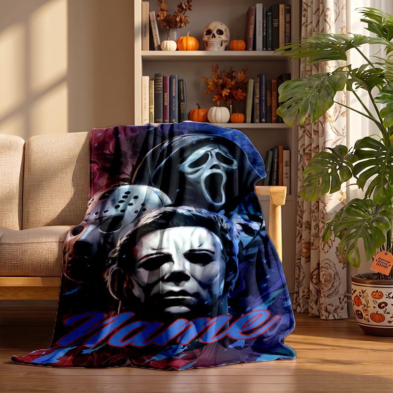 Terrorist killers Custom Flannel Blankets Soft Warm Cozy Throws for Home Decor Holiday Gifts