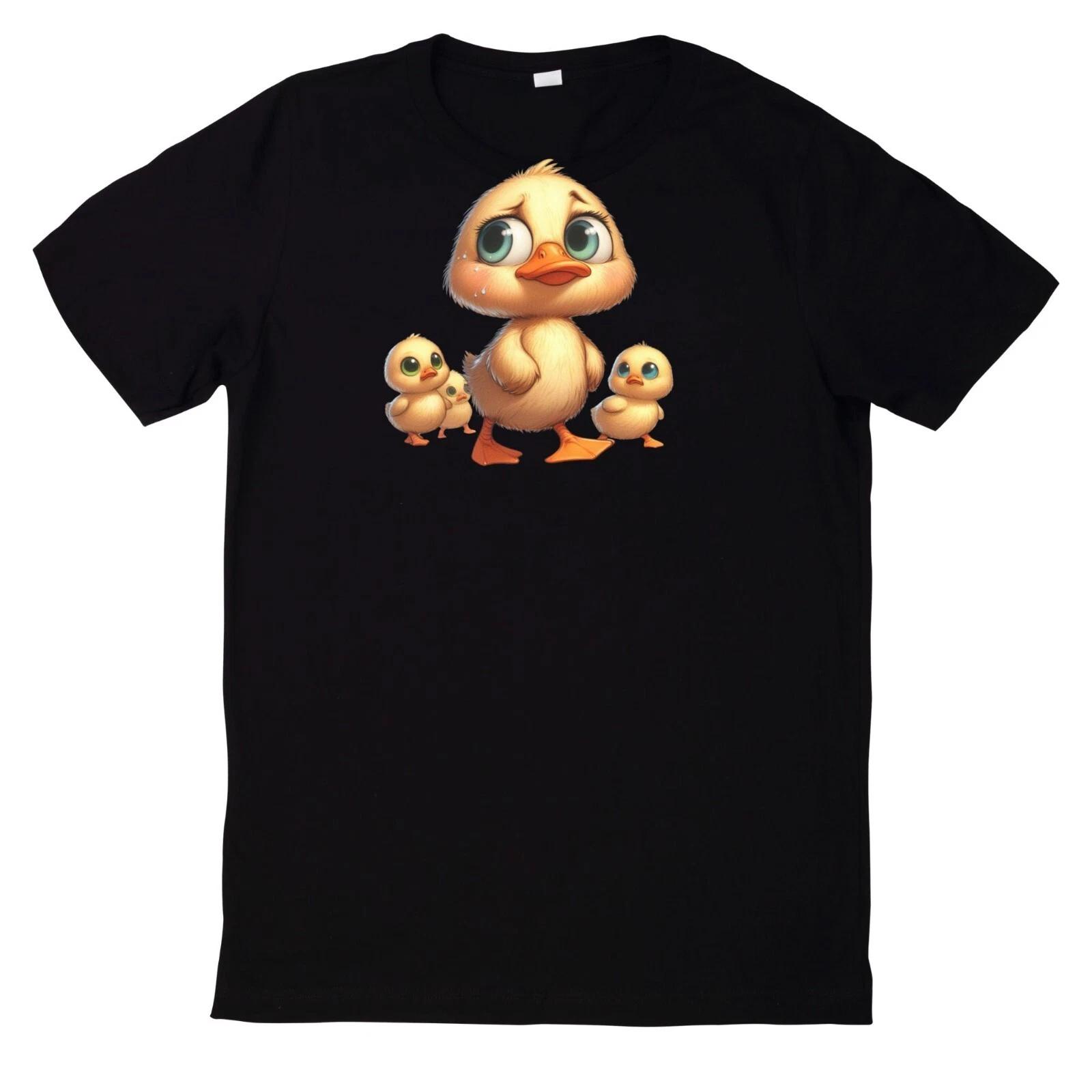 T-Shirt Niedliche Schrullige verdächtige Ente S
