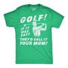 Funny Golf Dad Shirt: Offensive Golfer Innuendo Tee