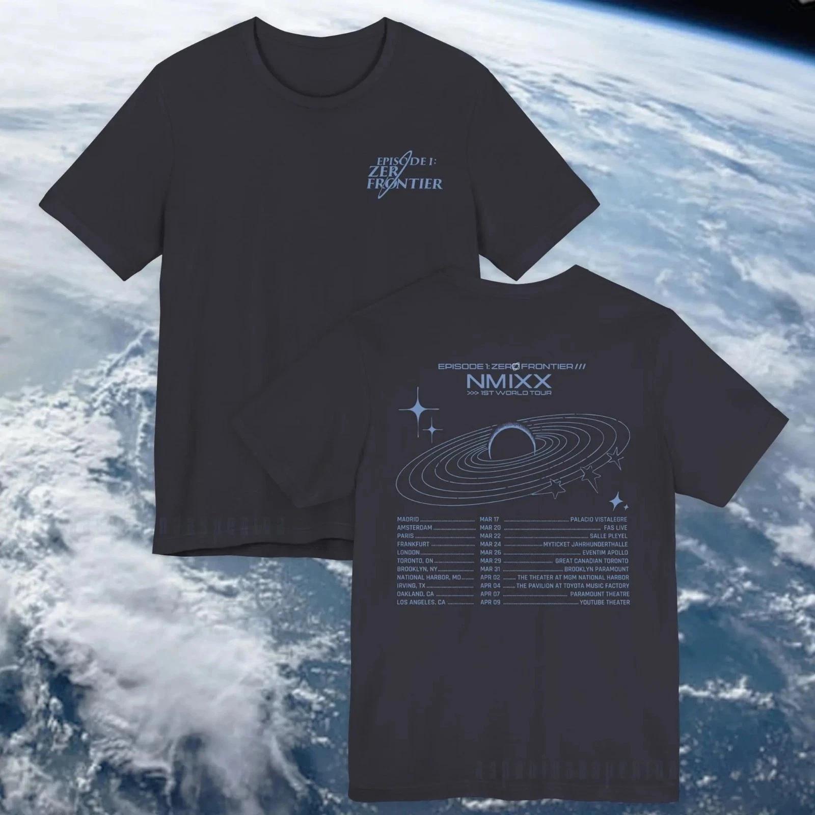 World Tour 2026 NMIXX First Frontier Double Sided Unisex T-Shirt 3XL
