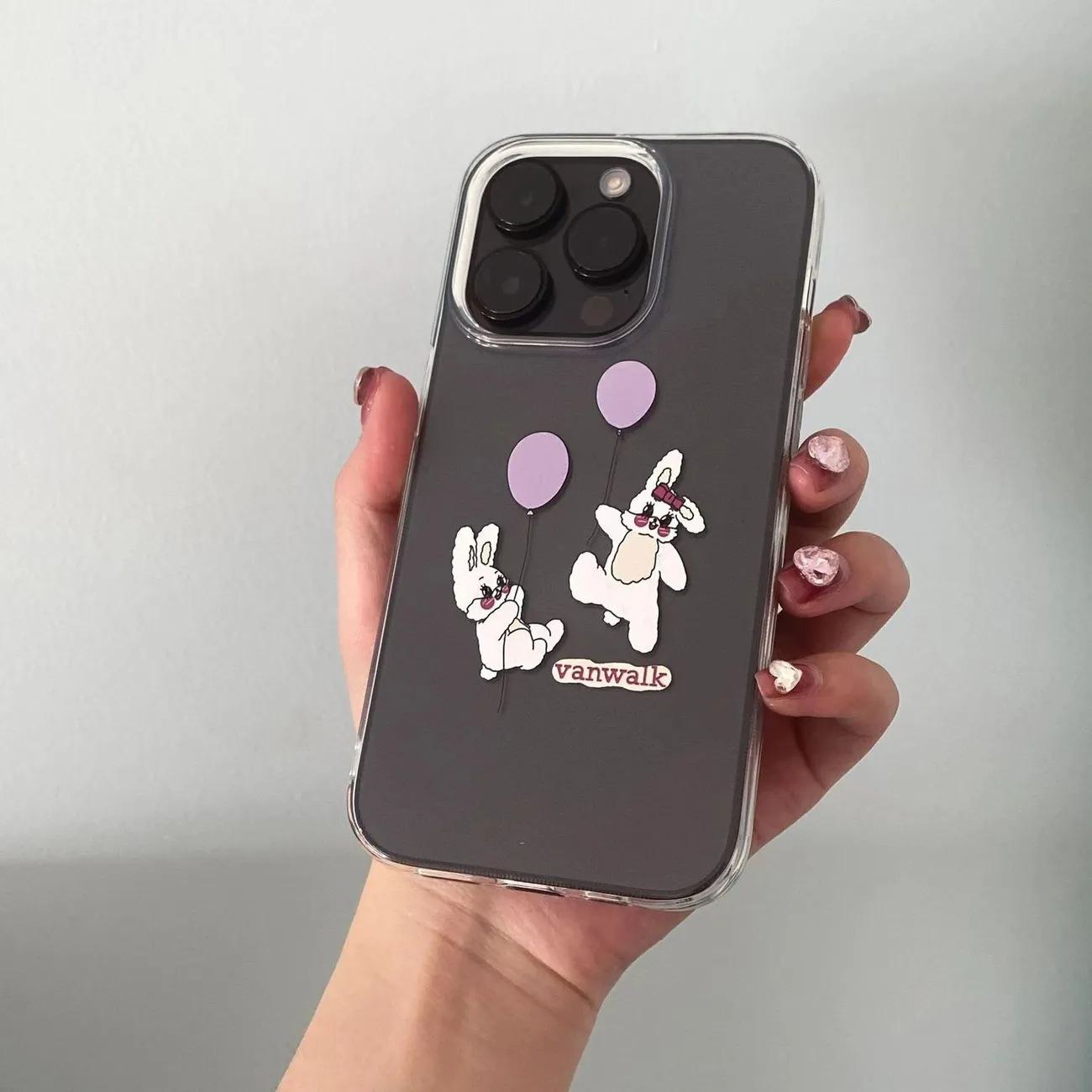 

Bunny Balloon Case for Apple X/XS/XR/XSMAX/11/12/13/14/15/7P/8P XS