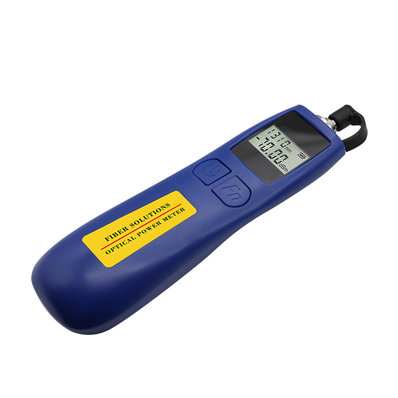 

Optical Power Meter Plug and Play Accurate Measurement ‑70 to +10dBm Handheld Fiber Light Meter
