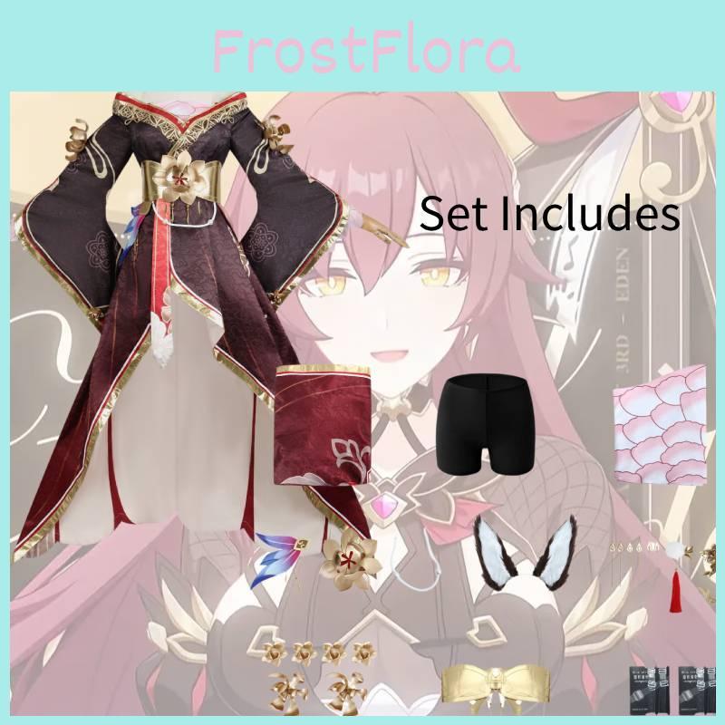 Atemberaubendes Cosplay-Kostüm von Yimeng Crumbling Stars And Sky Railway für Anime-Fans