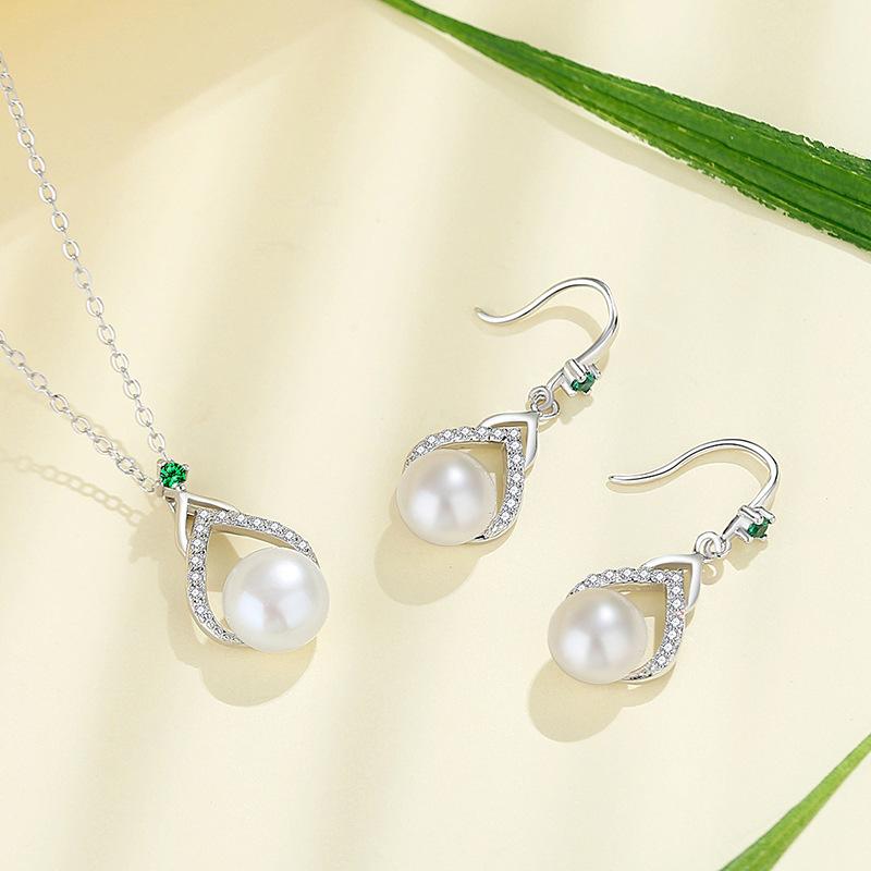 Tancise 925 Sterling Silver Zircon Earrings Drop Earrings For Women Wedding Party Gifts