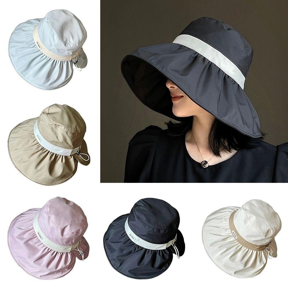 Breathable Fisherman Hat Sun Protection Sun Hat Fashion Bucket Hat  Women