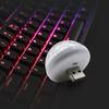 Mini USB LED hudební ovládání zvuku atmosféra noční světlo interiérová lampa do auta