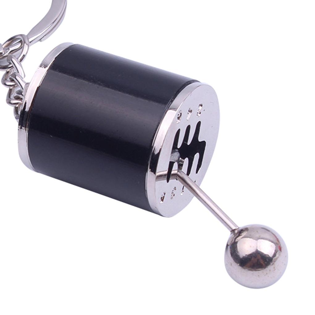 Key Chain Keychain Gearshift Knob Keyring Modified Polishing Practicing Replacement Decoration Driving Gearbox Gear Part