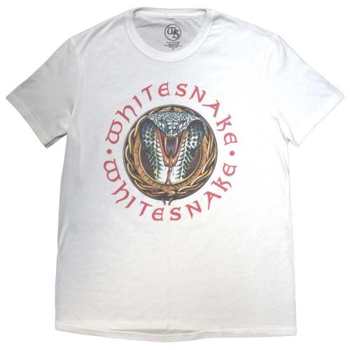 Camiseta Donnington Snake para Adulto Unissex Whitesnake XL branco