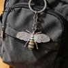 Kristall Biene Ornament Strass Schlüsselanhänger für Damen, Bing Legierung Auto Elegantes Schmuckzubehör Schlüsselanhänger, Dekorative Accessoires Handtaschen Rucksäcke