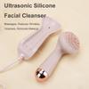 Elektrický silikonový čistič na obličejové kartáčky Vibrační váleček Masážní nástroj na čištění pórů Vodotěsný dobíjecí kosmetický nástroj