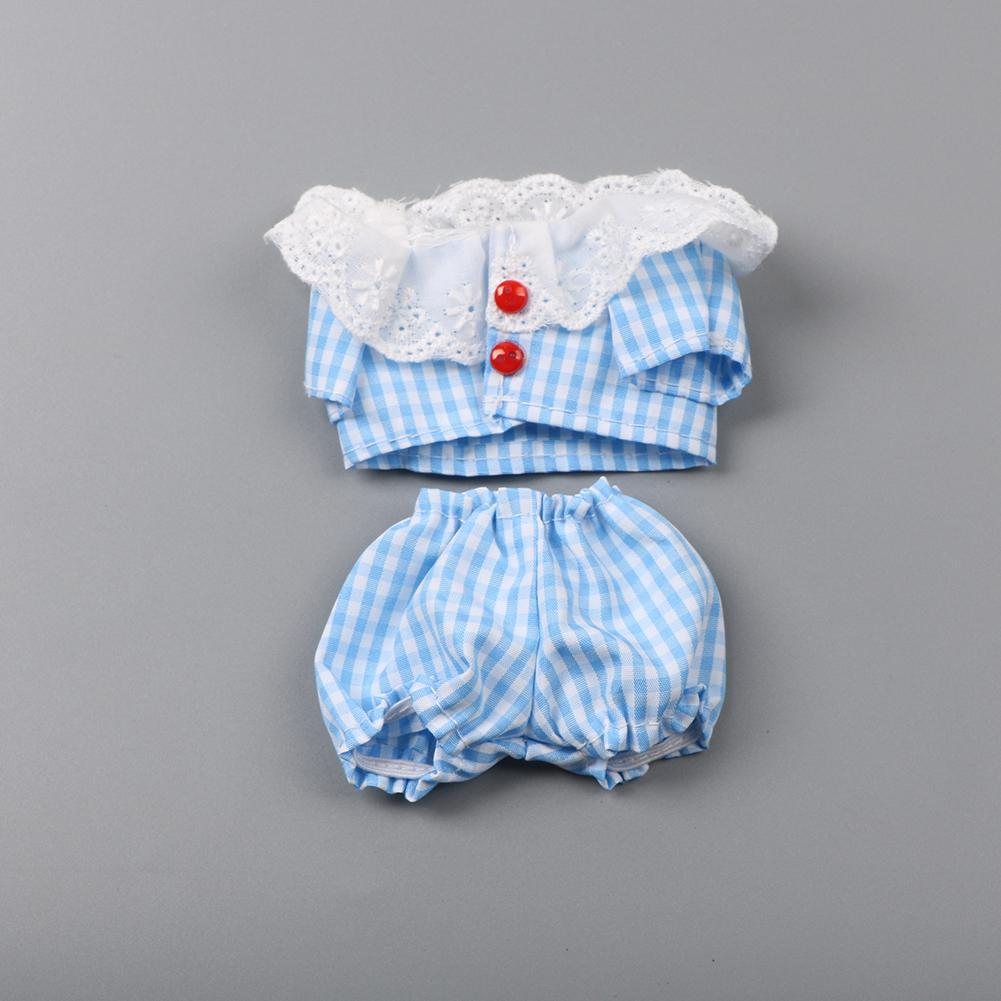 For 17cm Labubu Doll Clothes Fashion Clothes Hoodies Doll Clothes Color Match Hoodies Dolls Accessories Cute Decoration Little Cloths