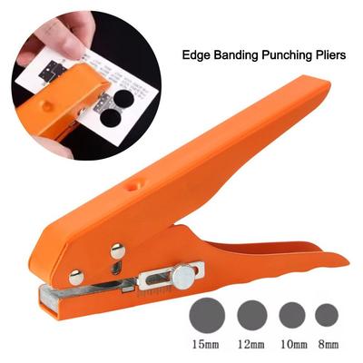 8MM 10MM 12MM 15MM Edge Banding Punching Pliers Round Durable Punching Tool Masking Pliers Credit Photo Paper Card Corner