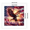 Independence Day Printed Cross Stitch Kit 11CT Embroidery Craft Set Home Decor