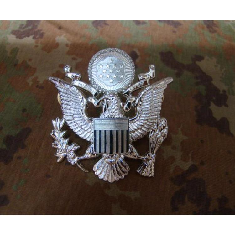 Metal badge, American cornice hat badge, American ARMY hat badge badge
