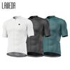 Men's Cycling Jersey Moisture Wicking Short Sleeve Full Zipper Bike Road Biking Shirts for Men MTB Jersey with 3 Pockets