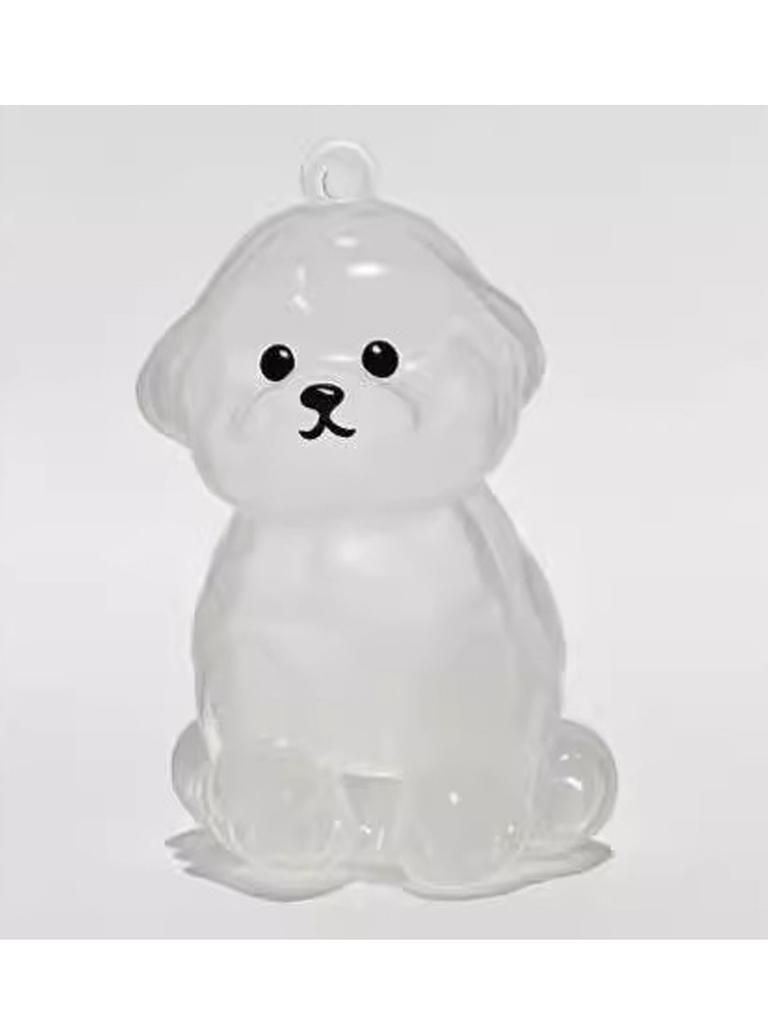1pc Pet Breed Design Pet Hair Storage Keychain, Dog Breed Keychain Keepsake, Multifunctional Pet Memorial Pendant, Hair Storage