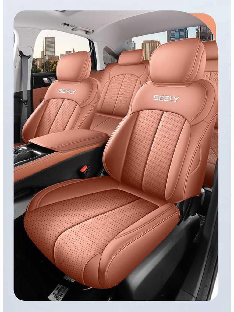 Premium Full Coverage Seat Covers for 2026 5th Gen Geely Emgrand, All-Season Car Seat Cushions