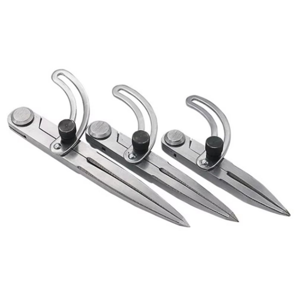 Edge Creaser Steel Wing Divider Pencil Marking Spacing Compass Cross Line Compasses  Woodworking