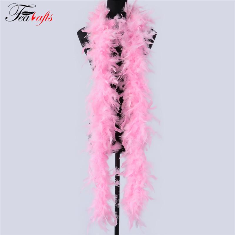 

40g Multicolor Turkey Feather Strips for DIY Jewelry & Scarf Decoration