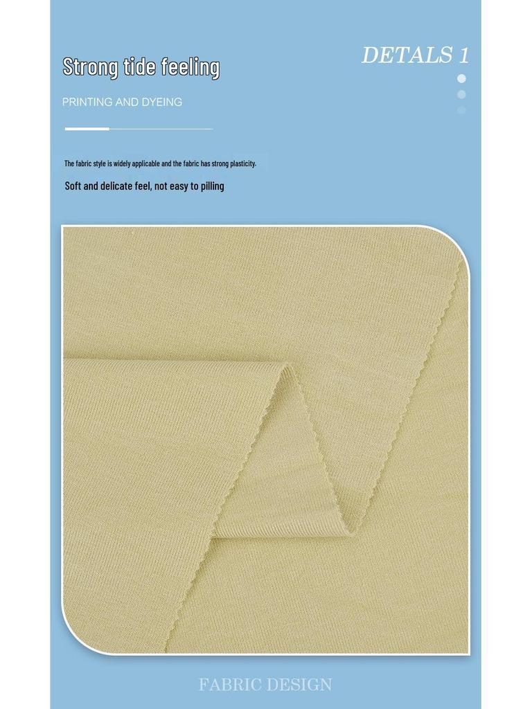 Modal 1x1 Ribbed Stretch Rayon Fabric for Spring/Summer Undershirts & Dancewear