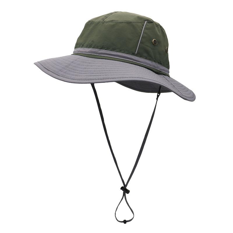 Spring and Summer Visor Hat Female Fisherman Hat Outdoor Mountaineering Light and Thin Big Brim Hat Sun Protection Hat Summer Cool Hat