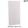 1Pc PS Hard Plastic Diffuser Sheet Thickness Plastic Led Light Milky Translucent Blanks Plate 1mm 1.5mm 2mm 3mm DIY Crafts