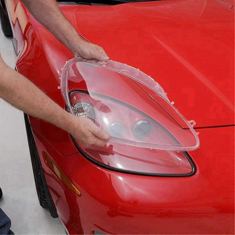 Rechter Scheinwerfergehäuse Lampenschirm Transparente Linsenabdeckung Scheinwerferabdeckung Für C6 2005-2013