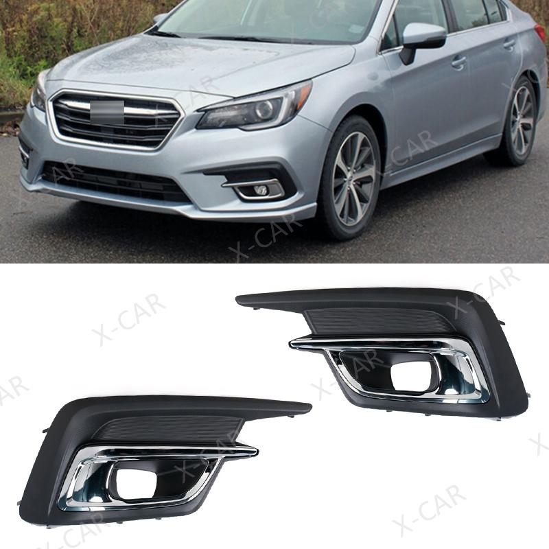 57731-AL56A 57731-AL55A Front Bumper Fog Lamp Light Cover Frame Foglight Trim Lid Bezel Hood For Subaru Legacy 2018