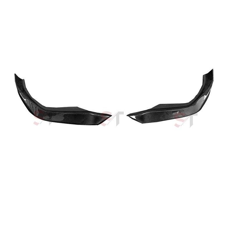 Kohlefaser AC-Stil Eckenschutz für 2019-2021 BMW 3er G20/G28 Frontstoßstange Chin Modifikation