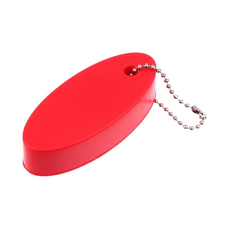 Oval Foam Floating Buoyant Keychain For Water Sports Marine Boat Swimming Kayak Rafting Key Canoe Keyring Surf Accessory