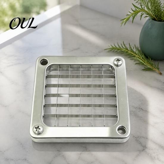 Replacement Food Chopper Blade Stainless Steel Vegetable Cutter Blade, Fruit Cutting Machine Durable Manual Tool, Potato Slicer for Kitchen