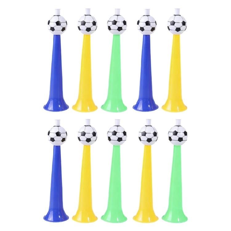 

10Pcs Handheld Plastic Stadium Noise Makers In Mixed Color Cheering Crowd Props Ideal For Sports Fan And Parties Goers 1