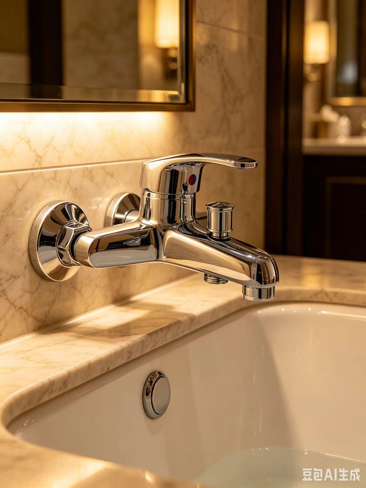 Brass Ceramic Single Handle Showerhead Bathtub Faucet Wall Mounted Ceramic Valve Core CE Certification Shower Faucet (as the picture,Exposed Shower Faucets)