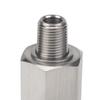 1/8NPT for M10X1 with Side Hole Car Fuel Pressure Sensor Tee Adapter Feed Line Gauge T Port Fitting -Male Female