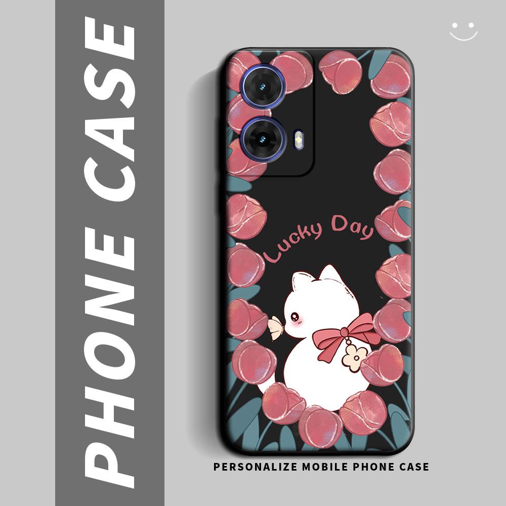 For Motorola Moto G85 5G Case Cute Shockproof Silicone Soft Phone Case For Moto G85 5G Animal Cartoon Back Cover Fashion Matte