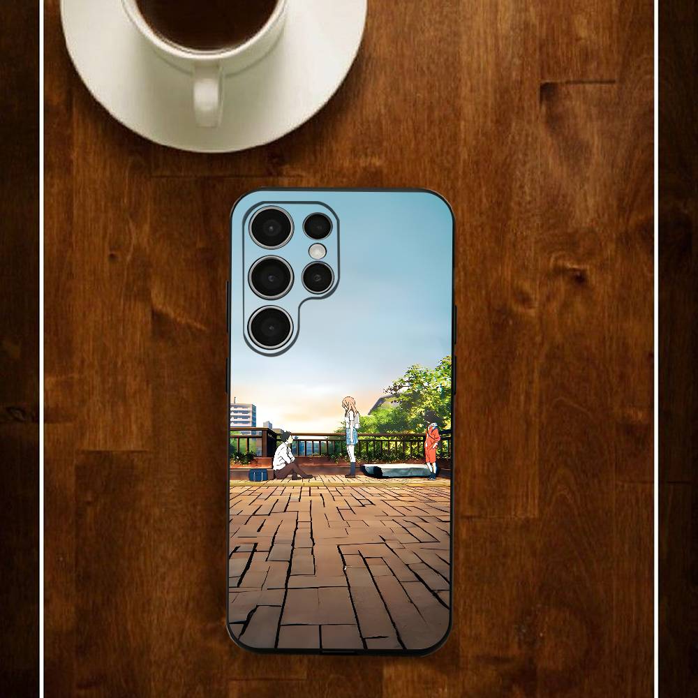 

Film A Silent Voice Silicone Case For Samsung S25 24 23 22 21 20 Plus Ultra 5G Lite Shockproof Cover Samsung S24Plus