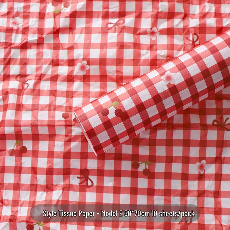 Goddess Festival Dopamine Series Hand-Crumpled Tissue Paper for Flower Bouquets.