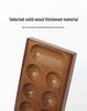 Youmai Wooden African Gem Checkers: Educational Board Game with Storage Box