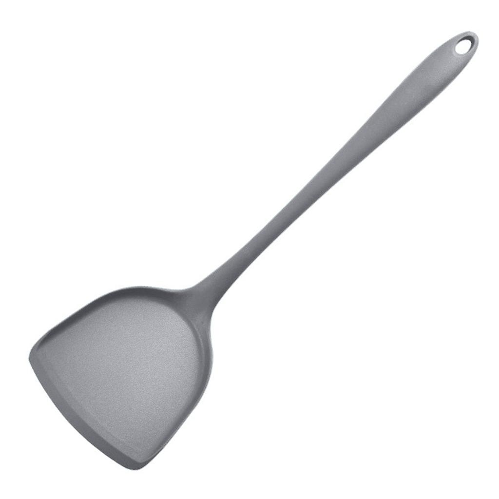All-In-One Silicone Spatula Kitchen Items Heat Resistant Non-Stick Frying Pan Spatula Household Silicone Chinese Spatula