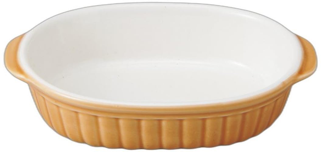 

Orange Gratin Boat x x Gratin Dish Setomonohonpo [18.5 12.5 4cm] оранжевый