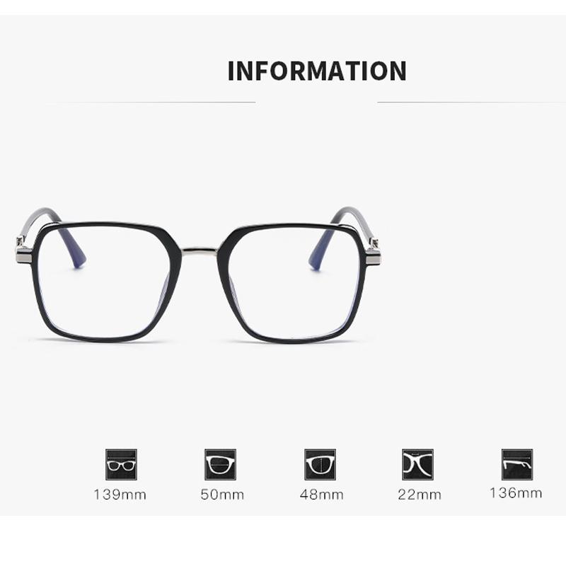 High-end High-definition Women's Full Frame Reading Glasses Blue Light Blocking Far Sight Eyewear Ultra Light Ladies Eyeglasses