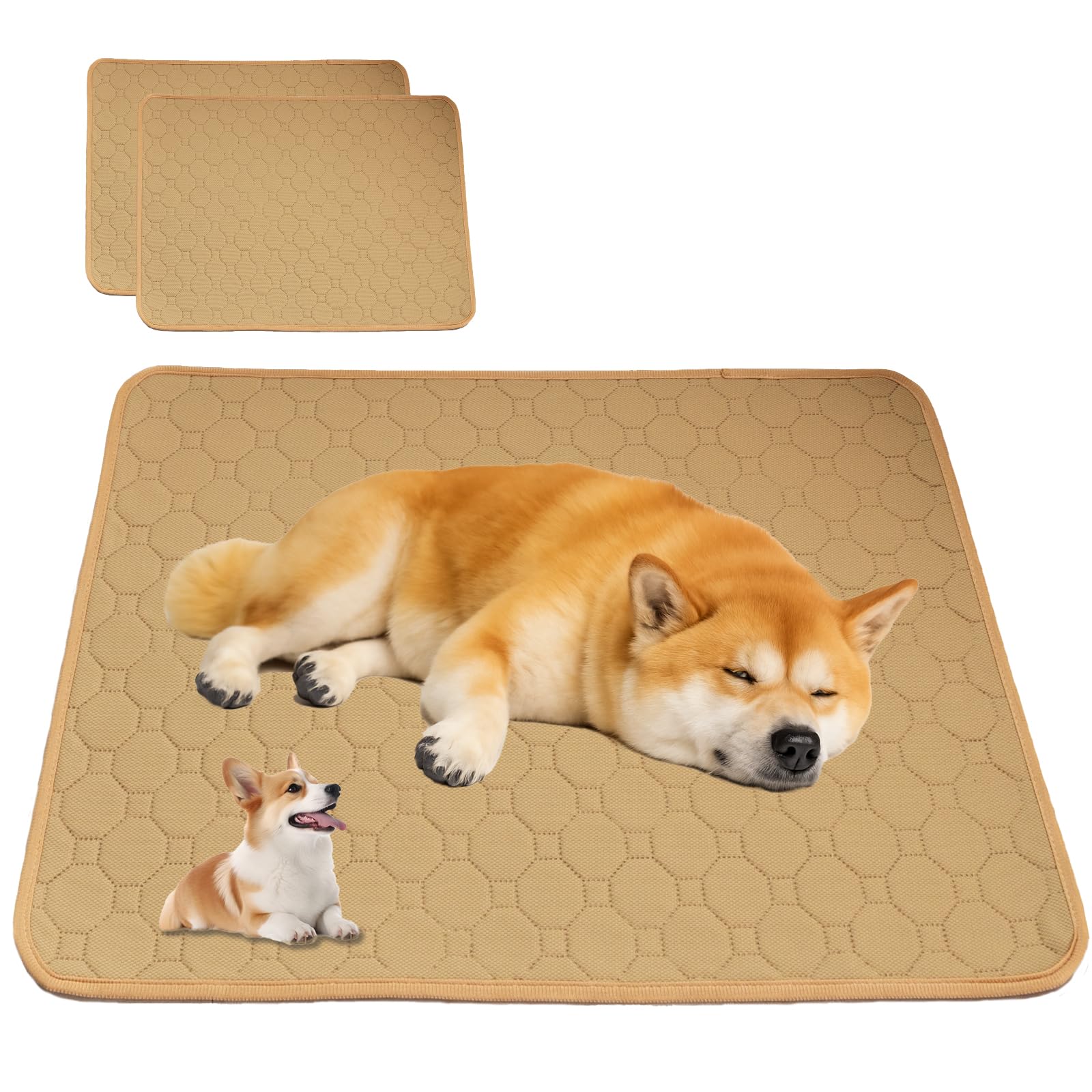 

SHUVZARI Моющийся туалет для домашних животных Средний для собак и кошек Супер впитывающий мочу и полностью моющийся и многоразовый Идеально подходит для туалета и ухода за больными 2025