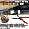 Fuel Line Plier, Quick Disconnect Release Removal Tool, Petrol Hose Pipe Clamp Clip With Handle, Universal Fuel Line Clip Removal Plier, Pipe Clip