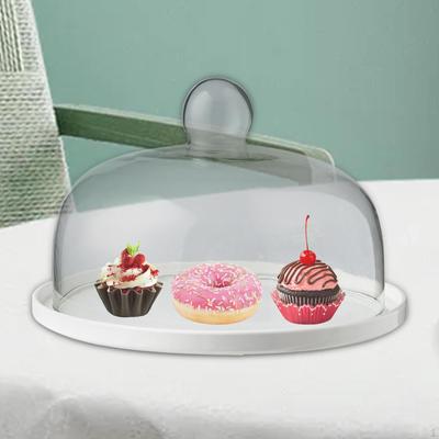 Cake Stand with Dome, Appetizer Dessert and Cheese Serving Tray