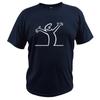La Linea TV-Serie Print T-Shirt für Männer Mode O-Ausschnitt Unisex Tops Sommer Harajuku Übergroße Kurzarm T-Shirts Streetwear