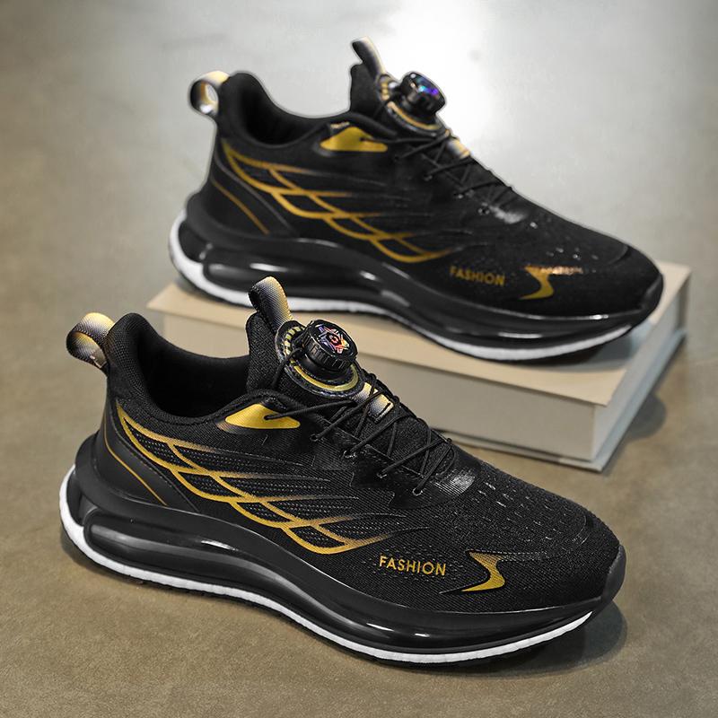 2024 Fashion Sneakers Casual Sneakers Breath Wear-resistant Mesh Cloth Shock Absorbent Running Shoes Outdoor Soft Walking Shoes