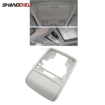 Caja de Gafas para Coche Color Gris Soporte para Gafas de Sol Estuche de Almacenamiento para VW Golf 6 MK5 MK6 Tiguan para Jetta Passat B6 para Skoda Yeti Superb