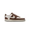 Nike Court Vision Low Top Training Shoes Women's White Brown Sneakers IM1652-101