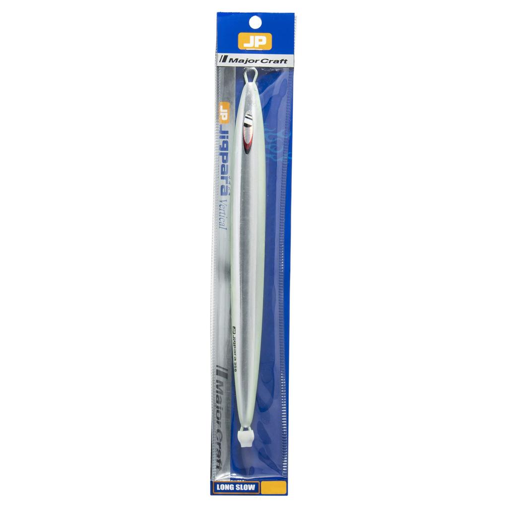 Major Craft Jig Para Vertical Long Throw Metal JPVLS Jig, 400g, Silver,